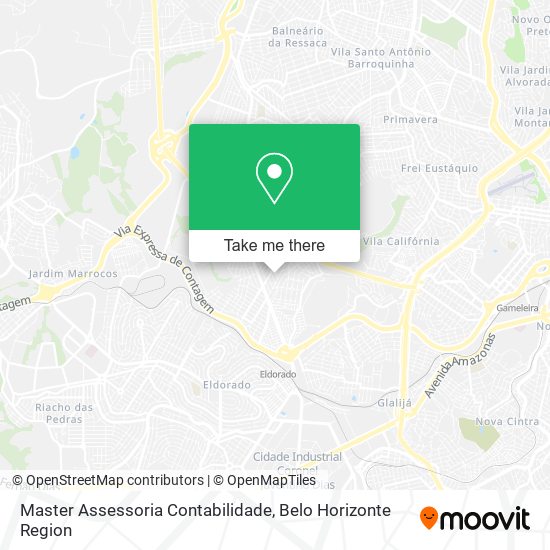 Master Assessoria Contabilidade map