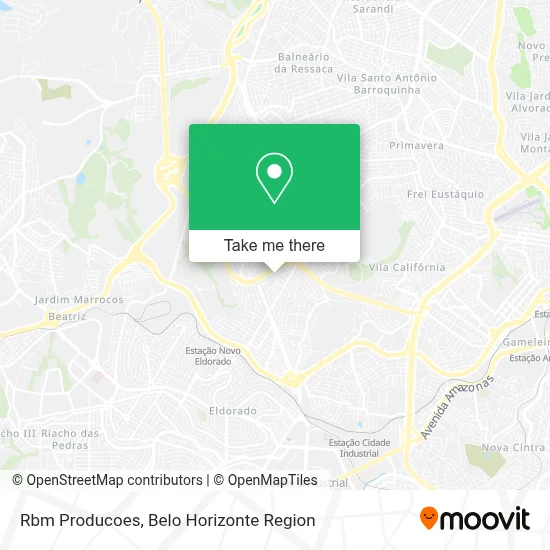 Rbm Producoes map