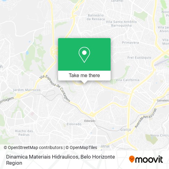 Dinamica Materiais Hidraulicos map