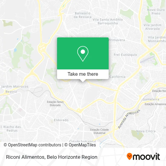 Riconi Alimentos map