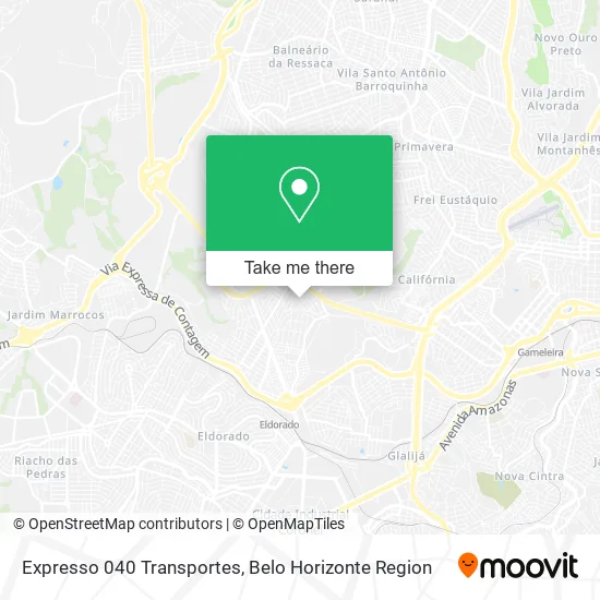 Expresso 040 Transportes map