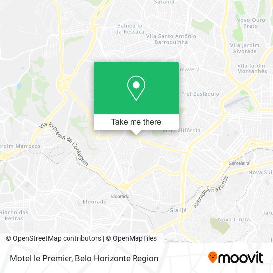 Motel le Premier map