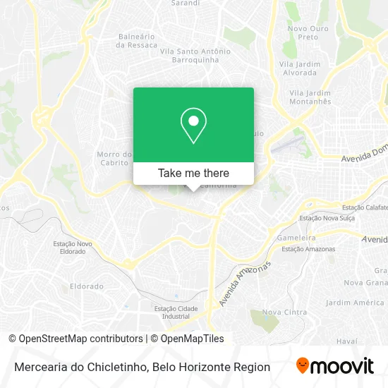 Mercearia do Chicletinho map