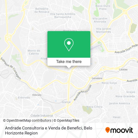 Andrade Consultoria e Venda de Benefici map