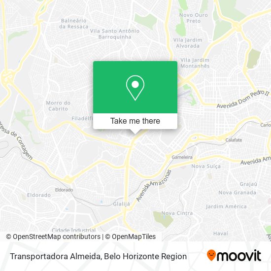 Transportadora Almeida map
