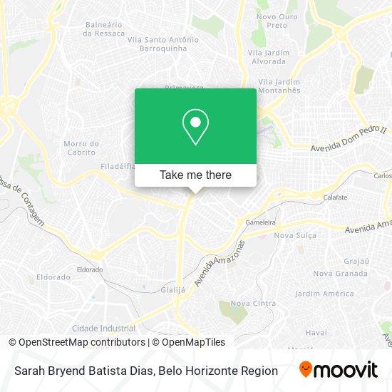 Sarah Bryend Batista Dias map