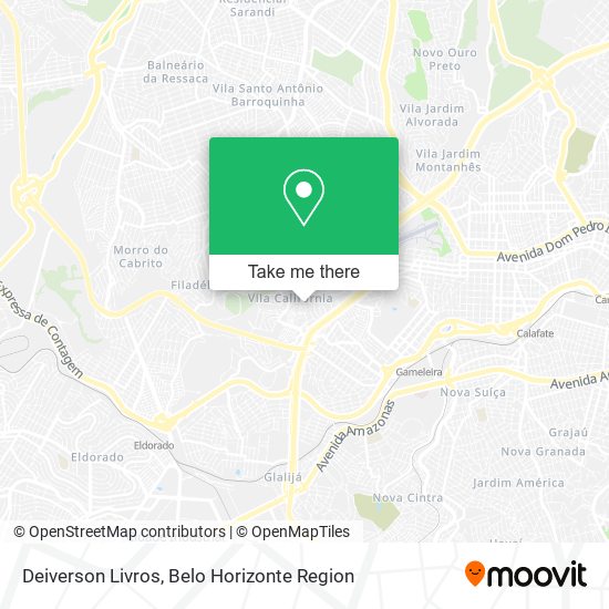 Deiverson Livros map