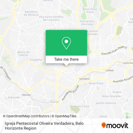 Igreja Pentecostal Oliveira Verdadeira map