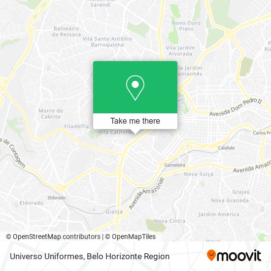 Universo Uniformes map