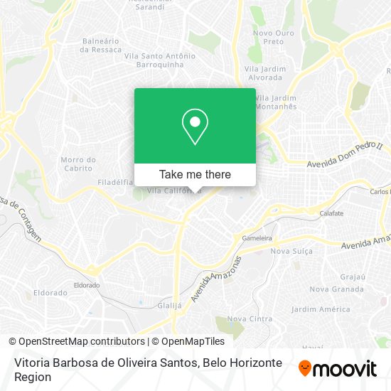 Mapa Vitoria Barbosa de Oliveira Santos