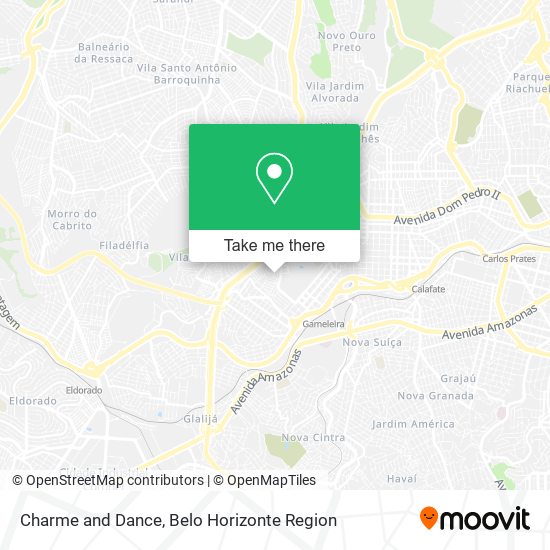 Charme and Dance map