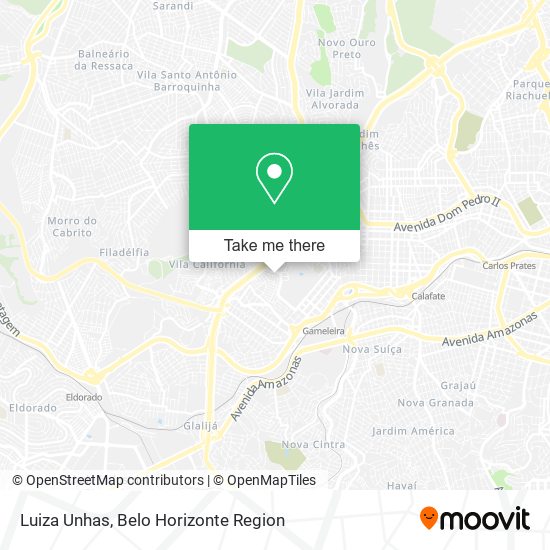 Luiza Unhas map