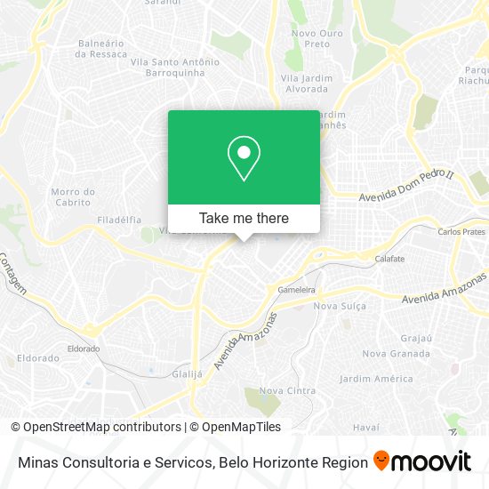 Minas Consultoria e Servicos map