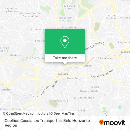 Coelhos Cassianos Transportes map