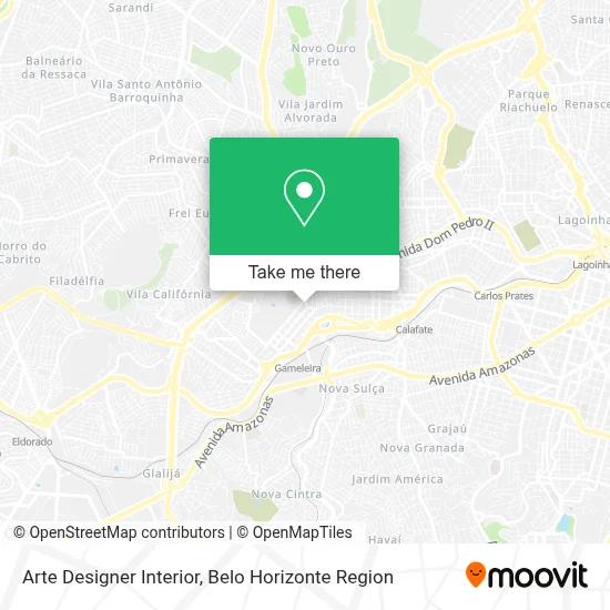 Arte Designer Interior map