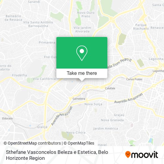 Mapa Sthefane Vasconcelos Beleza e Estetica