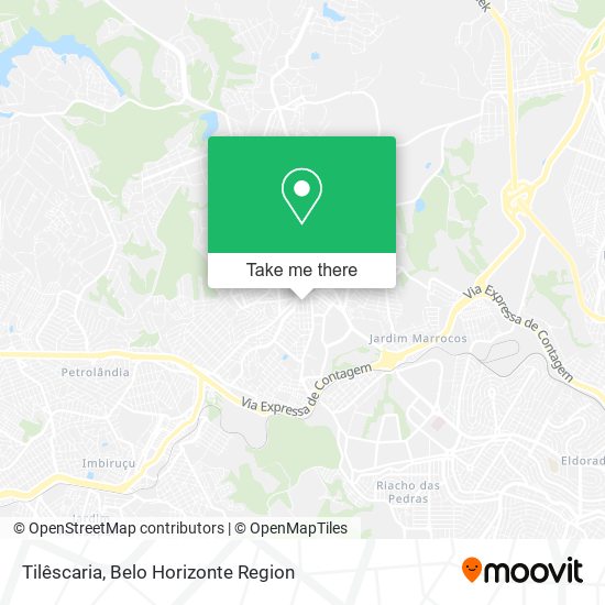 Tilêscaria map