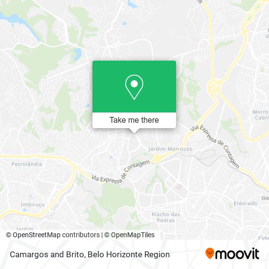 Camargos and Brito map