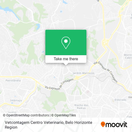 Vetcontagem Centro Veterinario map