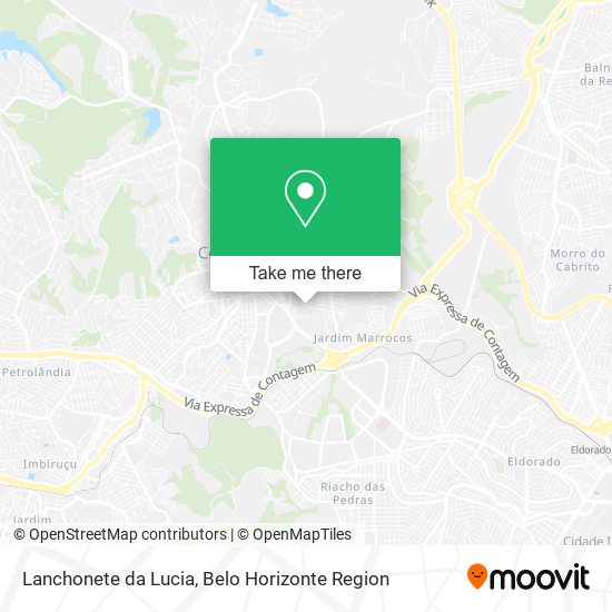 Lanchonete da Lucia map