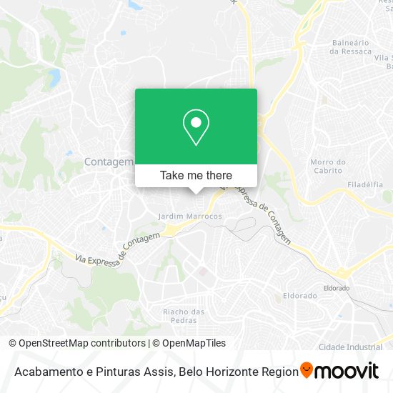Acabamento e Pinturas Assis map