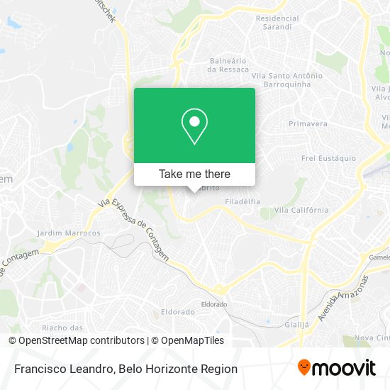 Francisco Leandro map