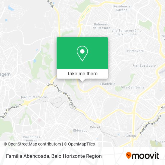 Familia Abencoada map