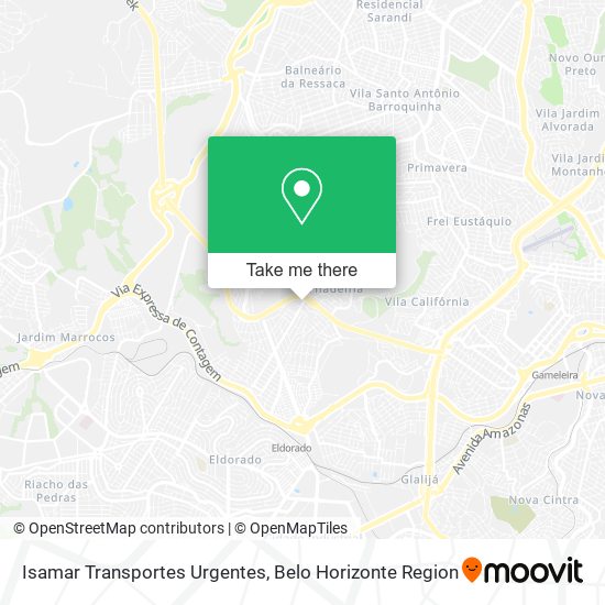 Isamar Transportes Urgentes map