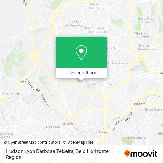Hudson Lyon Barbosa Teixeira map