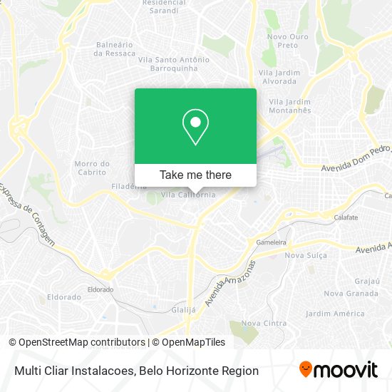 Multi Cliar Instalacoes map