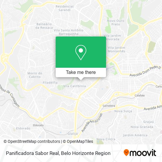Panificadora Sabor Real map