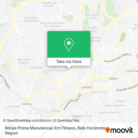 Mapa Minas Prime Manutencao Em Fitness