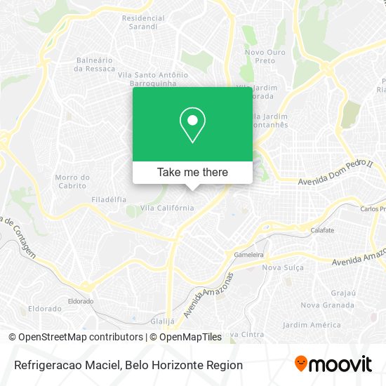 Refrigeracao Maciel map