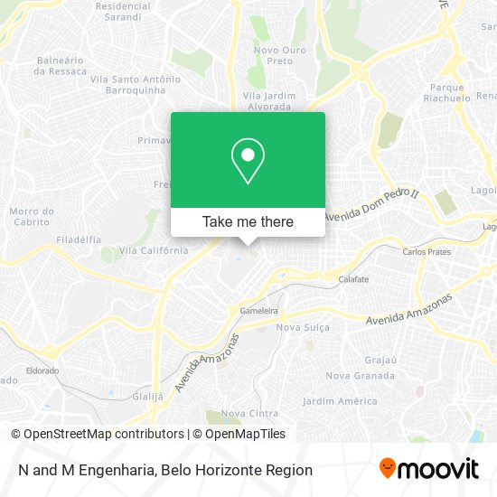 N and M Engenharia map