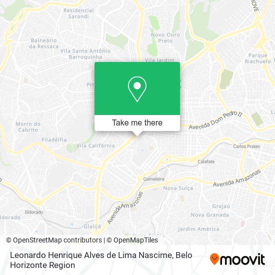 Leonardo Henrique Alves de Lima Nascime map