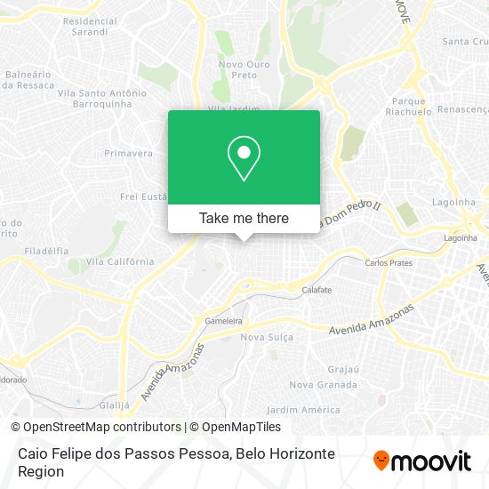 Caio Felipe dos Passos Pessoa map