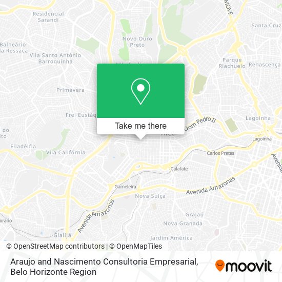 Araujo and Nascimento Consultoria Empresarial map