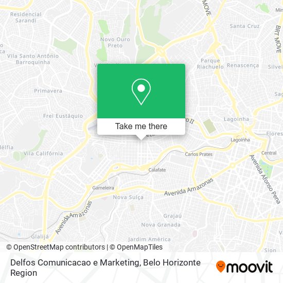 Mapa Delfos Comunicacao e Marketing