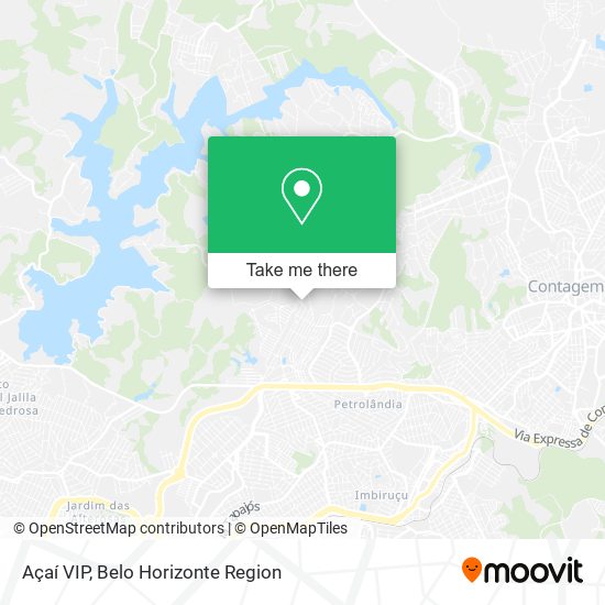 Açaí VIP map