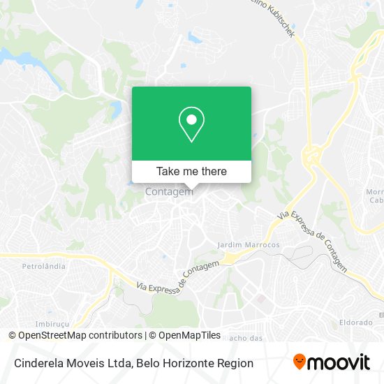 Cinderela Moveis Ltda map