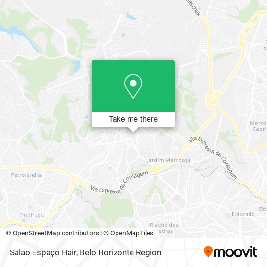 Salão Espaço Hair map