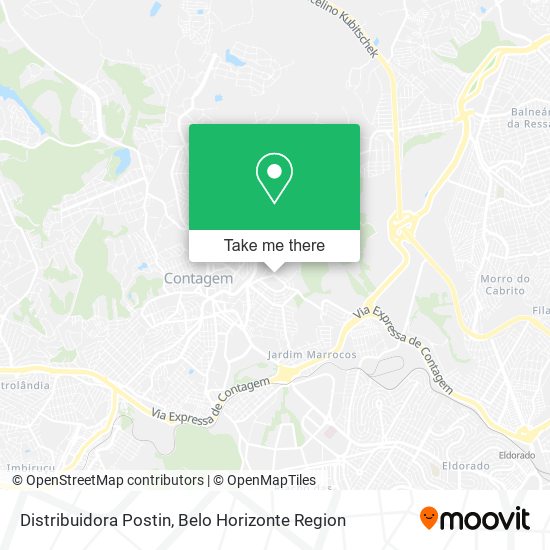 Distribuidora Postin map