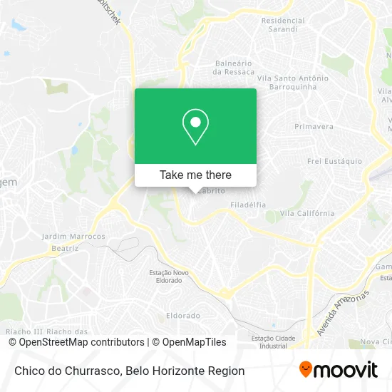 Chico do Churrasco map