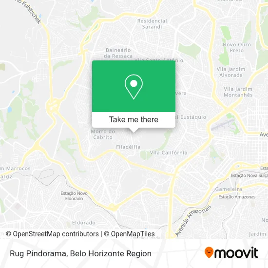 Rug Pindorama map