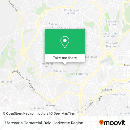 Mercearia Comercial map
