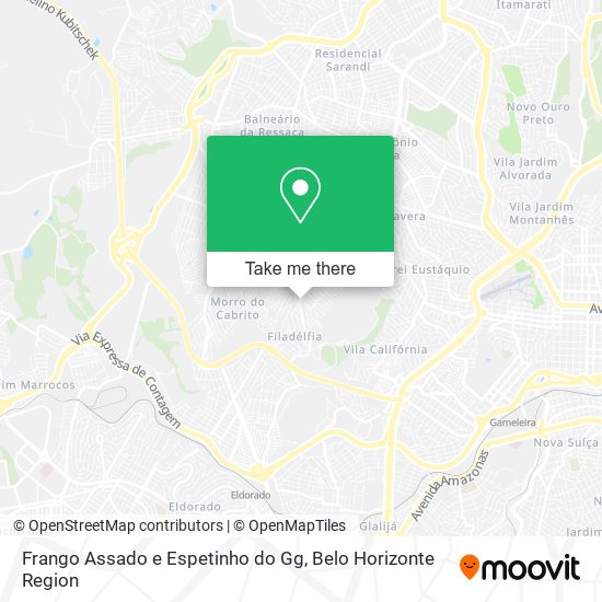 Frango Assado e Espetinho do Gg map