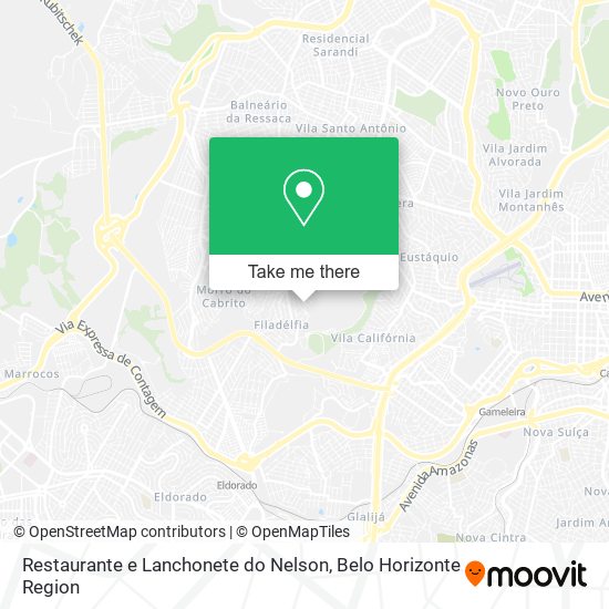 Restaurante e Lanchonete do Nelson map
