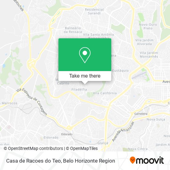 Casa de Racoes do Teo map