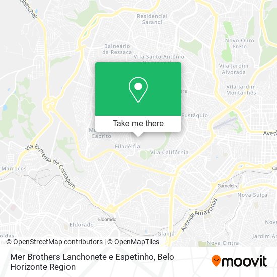 Mer Brothers Lanchonete e Espetinho map