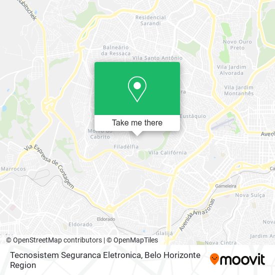 Tecnosistem Seguranca Eletronica map